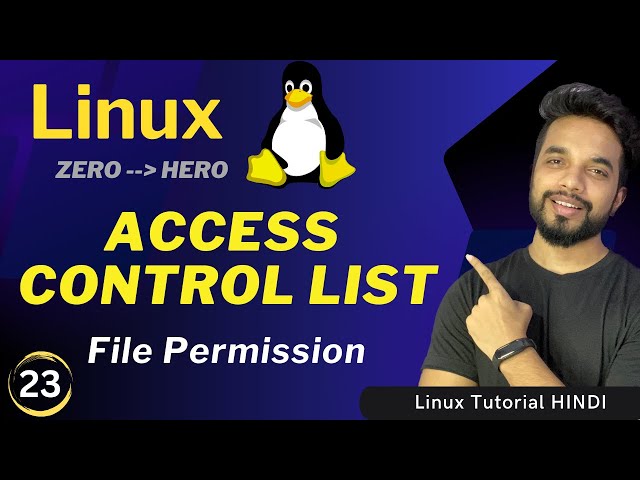 Linux Access Control List (ACL) | Linux File Permissions Using getfacl & setfacl