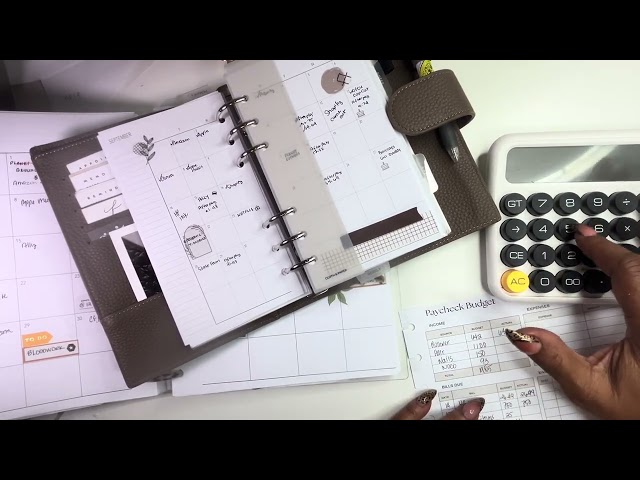 WEEKLY BUDGET | SEPTEMBER 14- 20TH | SELF EMPLOYED INCOME