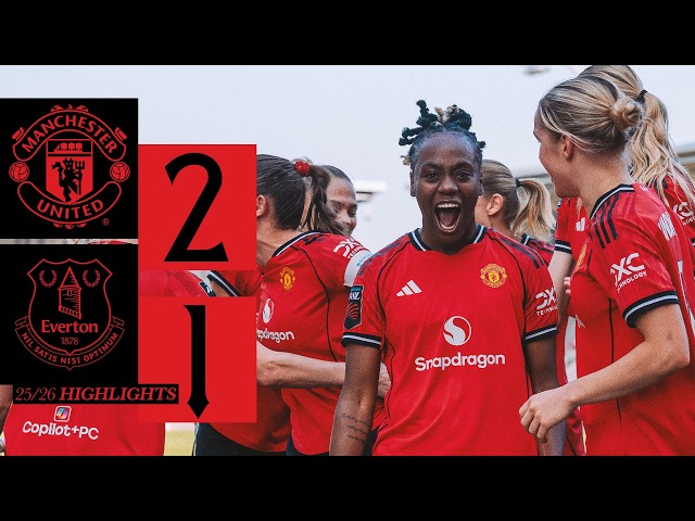Malard's Stoppage-Time Winner! | Man Utd v Everton | Highlights