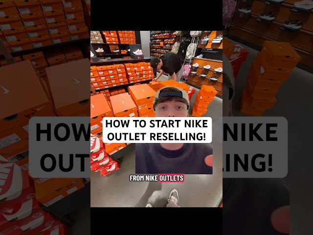 How to start Nike Outlet Reselling! #nike #nikeoutlet #reselling #reseller #fyp