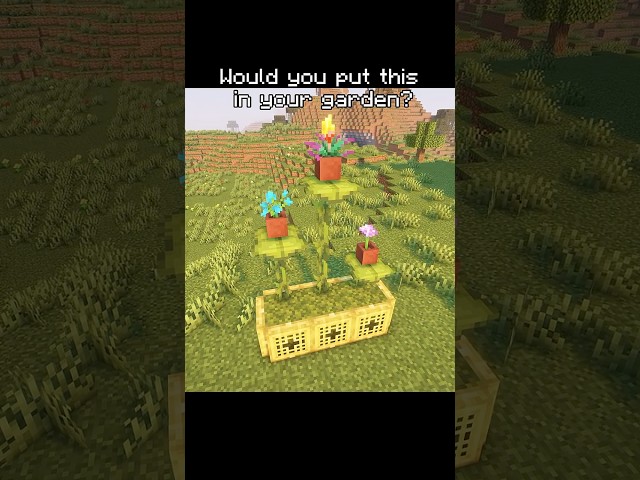 Turn Big Dripleaves Into a Flower Display in Minecraft
