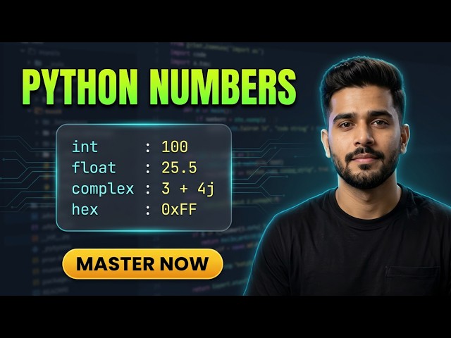 Numbers in depth in python | #PythonNumbers #Numbers