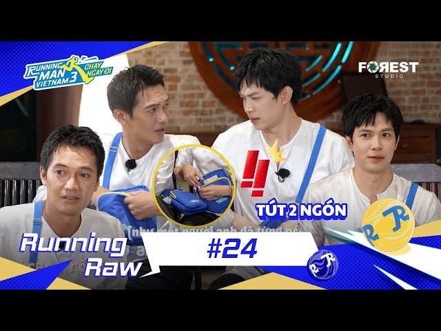 RUNNING RAW #24: Cận cảnh Sáu Tút THÓ KẸO của Công Chúa trót lọt, còn  "giả điên" đóng vai nạn nhân