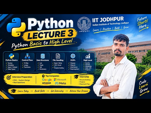 learning for python DSA, website develape , project, interview guide line internship with google