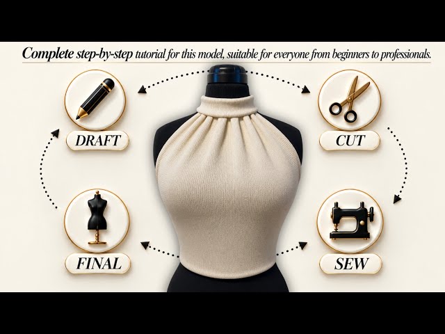 Pattern Making • Cutting • Sewing | Complete Garment Tutorial | All Levels