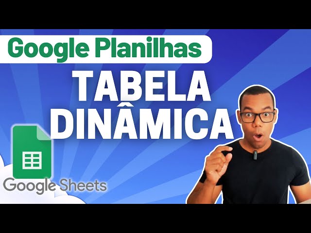 GOOGLE SHEETS 08 - HOW TO CREATE A PIVOT TABLE