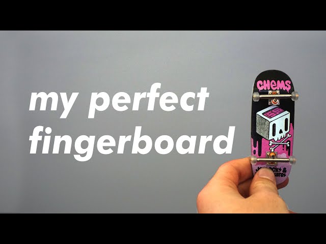 Setting up my DREAM FINGERBOARD!