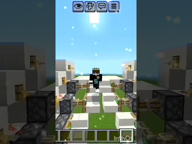 I made an automatic lift in Minecraft 😉😉😉 #viral #minecraft #song