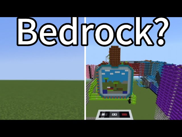 I made a redstone computer In Minecraft Bedrock Edition