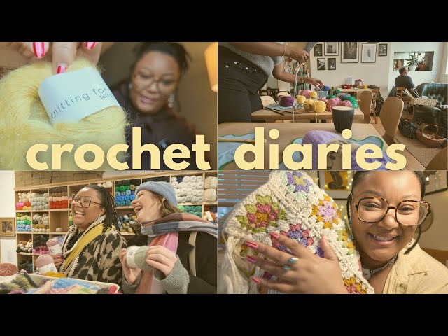 Crochet Diaries | Teaching a Crochet Workshop + Yarn Shopping in Bristol