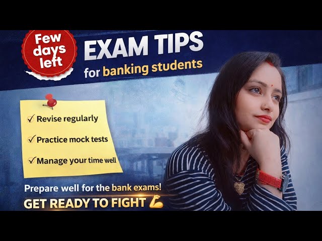 Exam tips for rbi assistant 2026 Few days 👀left  what to do 🤯  see this before going to exam hall 