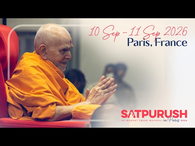 Guruhari Darshan, 10-11 Sep 2026, Paris, France