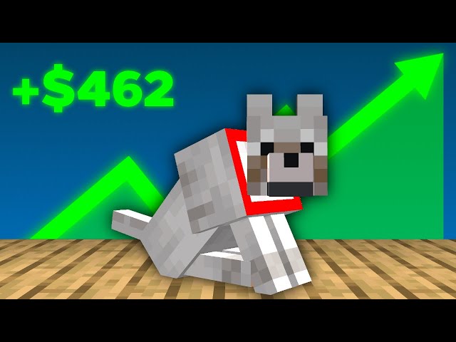I Gave My Minecraft Dog $1017 to Trade Bitcoin