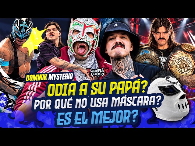 DOMINIK MYSTERIO & EscorpiónDorado #AlVolante desde LasVegas. El nuevo campeón estrella de WWE y AAA
