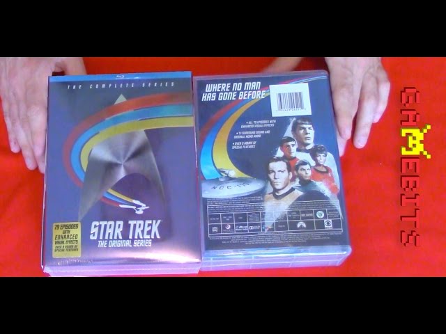 Unboxing Star Trek: The Original Series (TOS) Blu-Ray complete series HD
