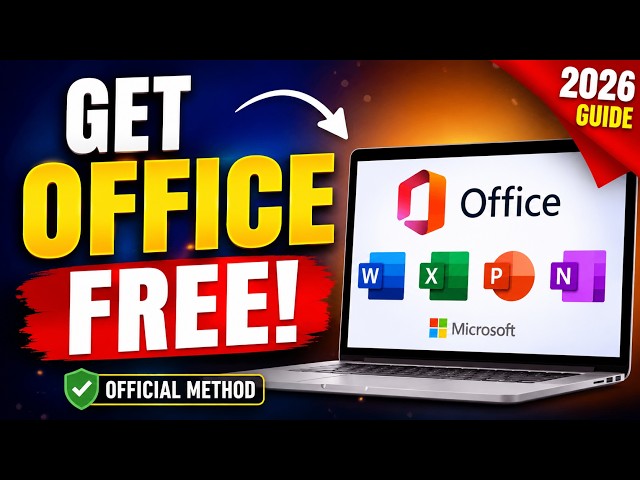 How to Download Microsoft Office 2026 for Free (Official Method) | Word, Excel & PowerPoint
