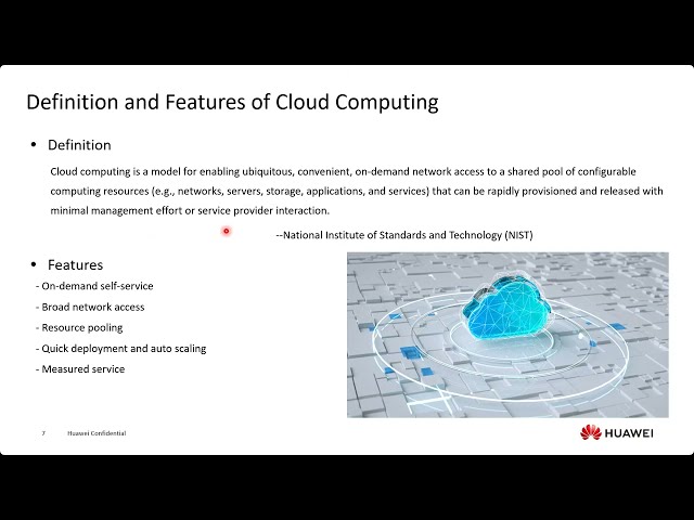 HCIA Cloud Service HCS – Day 1 Cloud Basics + Lab 1