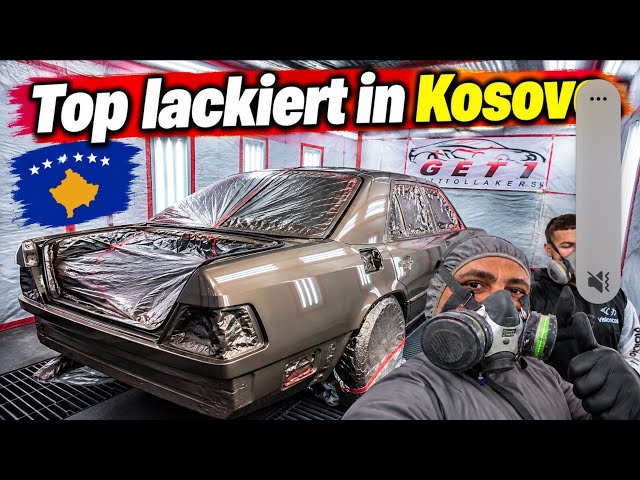 Good decision to get it painted in Kosovo? My 300 CE in gold