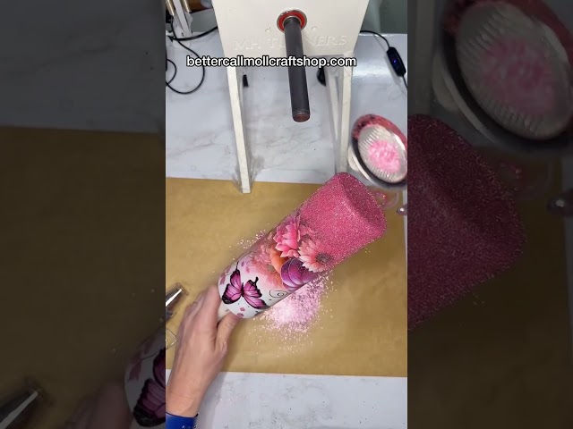 Sublimation Glitter Epoxy-Free Tumbler Tutorial: Part 2