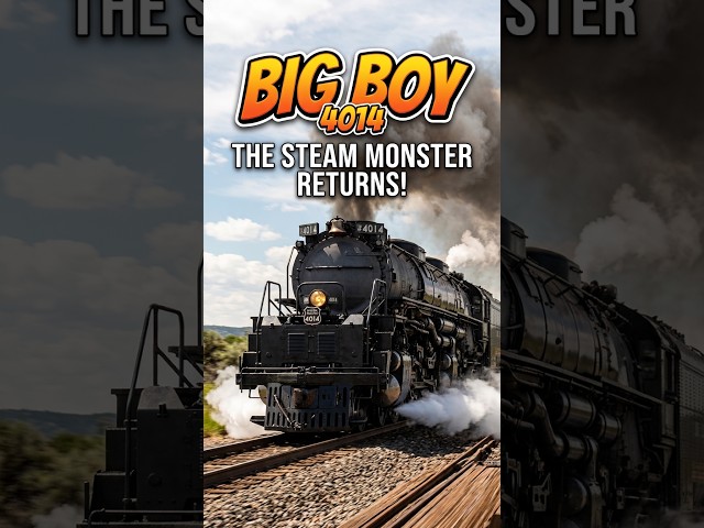 Big Boy No. 4014 World's Largest Heaviest Most Powerful Steam Locomotive #steamlocomotive