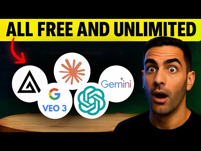 Every Paid AI - Now FREE & UNLIMITED (100% Legal)