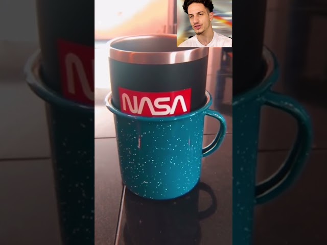 NASA Cup Fits Too Perfectly... #shorts