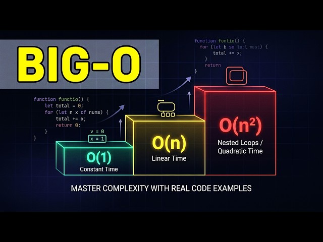 Learn Time Complexity (Big-O) Through Real Code Examples