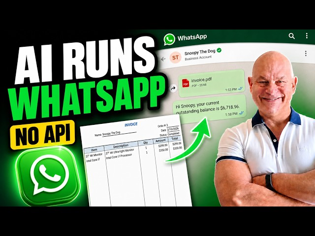 AI Can Now Run WhatsApp Automatically