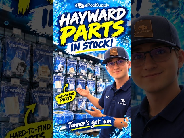 Can’t Find That Hayward Part? Tanner Probably Can 😂🔧