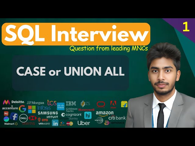 1) SQL Interview Preparation | SQL Interview Question and Answer for Fresher and Experience
