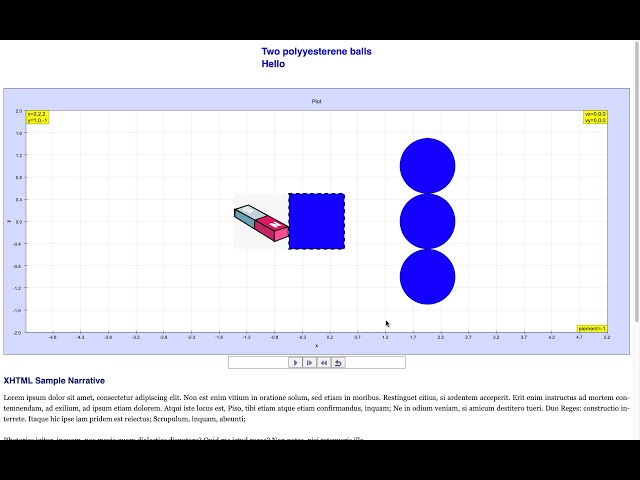 Easy JavaScript Simulation toolkit sharing  on how to create a simple interactive 20200721