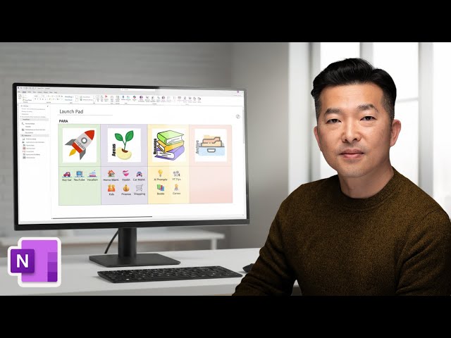 Let's Build a Dashboard Inside OneNote using Links