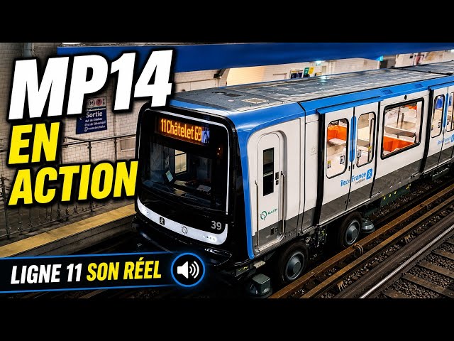 MP14CC (Ligne 11) : expérience audio immersive 🎧