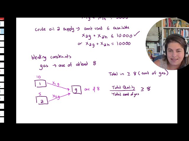 Blending Problem in Linear Programming | Chandler Oil Walkthrough