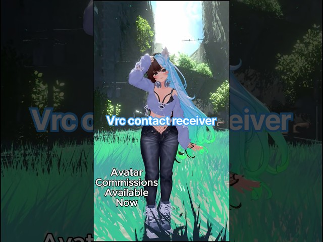 Adding a vrc contact receiver in #unity #vrchat #vrc