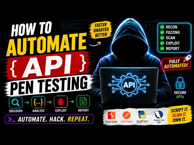 How to Automate API Pen Testing 🔥 | Bug Bounty Automation Guide (Step-by-Step)