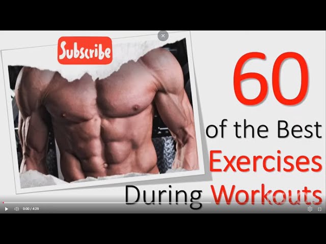 60 Exercise with name | Gym exercise name