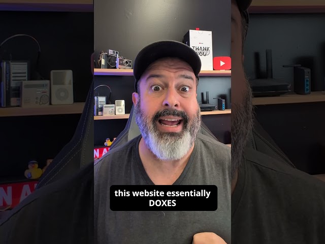 Voter info exposed by this website!