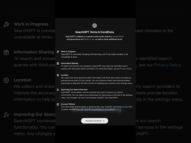 How to access SearchGPT
