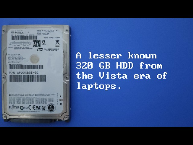 HDD Sounds: Fujitsu Hornet M160 MHZ2320BH G2