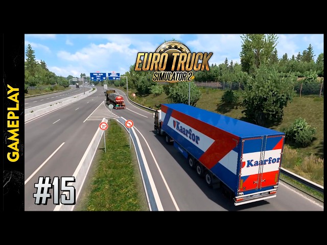 EURO TRUCK SIMULATOR 2 (Lyon - F x Mannheim - D)(Gameplay) #15