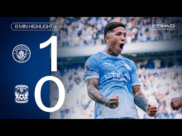 EXTENDED HIGHLIGHTS | Man City 1-0 Coventry | Haaland Goal wins it for The Blues!