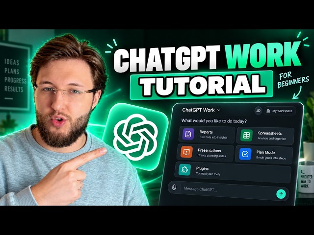 ChatGPT Work Tutorial for Beginners