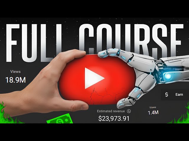 How to start a faceless Youtube channel with AI [2026 FULL COURSE]