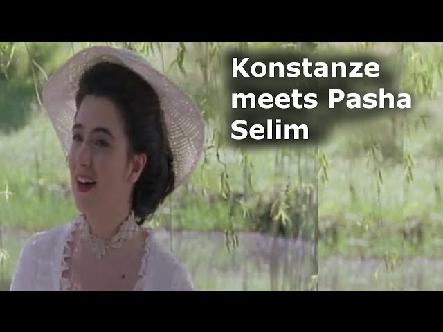 Konstanze meets Pasha Selim [German and English subtitles] Mozart's Abduction From the Seraglio