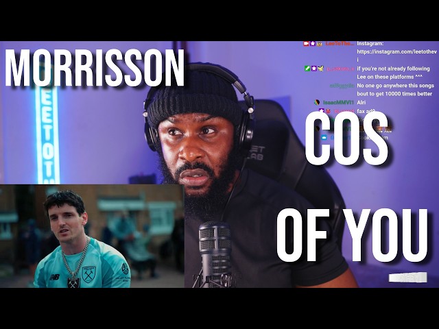Morrisson - COS OF YOU (Official Music Video) [Reaction] | LeeToTheVI
