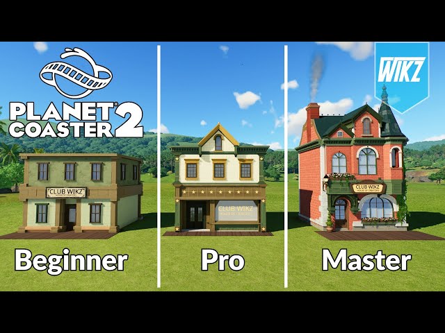 Beginner vs Pro vs Master in Planet Coaster 2 - Tips & Tricks