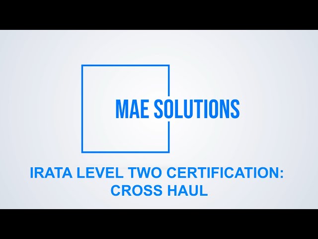 IRATA Level 2 - Cross Haul