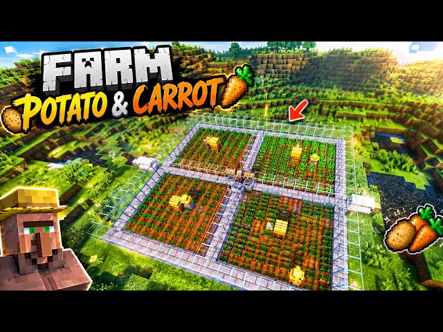 Minecraft Farm Automatic, Crop Farm Work In Minecraft Bedrock 26.52+