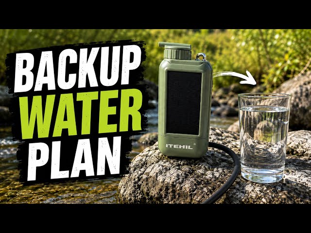  Safe Water on the Go | ITEHIL E01 Mini Electric Water Filter